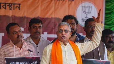 Dilip Ghosh further claimed that the families of those killed in the police firing on July 21, 1993 were deprived of the compensation to which they were entitled. (Archive photo/PTI) Dilip Ghosh further claimed that the families of those killed in the police firing on July 21, 1993 were deprived of the compensation to which they were entitled. (Archive photo/PTI)