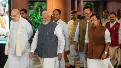 In his customary pre-session address, the Prime Minister pointed out the strides made by India's youth. (PTI) In his customary pre-session address, the Prime Minister pointed out the strides made by India's youth. (PTI)