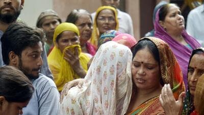 The suspects are married and lived separately in houses near their parents’. For the past one and a half months, their wives and children had moved to their own parental homes due to frequent domestic disputes, an official said. (Sakib Ali/HT Photo) The suspects are married and lived separately in houses near their parents’. For the past one and a half months, their wives and children had moved to their own parental homes due to frequent domestic disputes, an official said. (Sakib Ali/HT Photo)