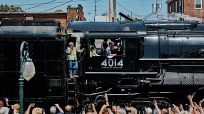 Union Pacific’s Big Boy 4014 is causing a stir. Union Pacific’s Big Boy 4014 is causing a stir.