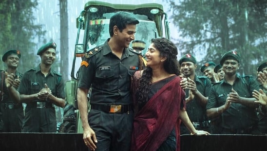 Sivakarthikeyan and Sai Pallavi play Major Mukund and Indhu Rebecca Varghese in Amaran.