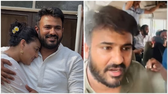 Swara Bhasker shares video of husband Fahad Ahmad getting detained during Mumbai protest: ‘Shameful state of affairs’ Swara Bhasker shares video of husband Fahad Ahmad getting detained during Mumbai protest: ‘Shameful state of affairs’