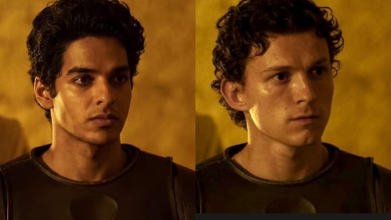 AI imagined Ishaan Khatter in Tom Holland's role as Telemachus, who is Odysseus and Penelope's son and prince of Ithaca. (Instagram/@mr.hellrender)