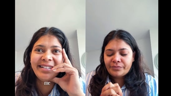 Jain said that she had joined a US startup as a Social Media Growth Manager in December 2025.