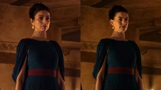 Tabu imagined as Penelope, wife of Odysseus, which is played by Anne Hathway in Christopher Nolan's The Odyssey.(Instagram/@mr.hellrender)