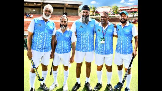 The five players from Punjab include Dr Hardeep Singh Shahi, Kamaljit Shahi, and Rupinder Singh Gill from Samrala, and Avtar Singh and Narinder Singh from Jalandhar
