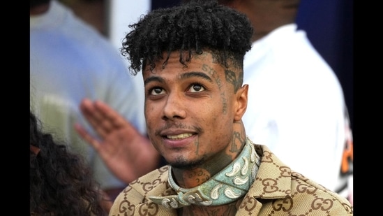Blueface's home was swatted on Tuesday.