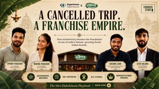 Shri Dakshinam started in Indore after the founders recognised the lack of authentic South Indian flavors at home. Now with over 26 outlets across 21 cities, the brand is set to further grow while focusing on quality regional cuisine.