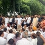 ప్రధాని ఇల్లు ముట్టడించిన రాహుల్ గాంధీ.. CJP విద్యార్థులపై దాడికి నిరసనగా ధర్నా