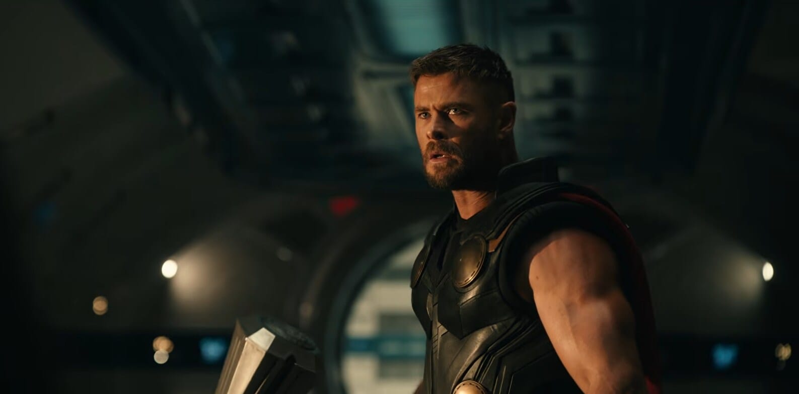 Chris Hemsworth believes in staying in the present.