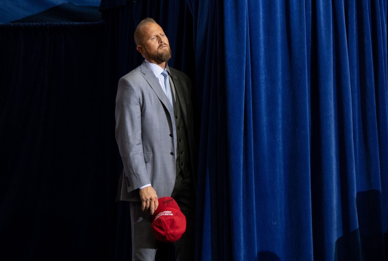 Brad Parscale, who worked on President Trump's 2020 re-election campaign, at a 2018 rally. Brad Parscale, who worked on President Trump's 2020 re-election campaign, at a 2018 rally.