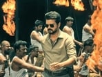 Vijay plays the lead in H Vinoth's Jana Nayagan, his first film release as the CM.