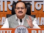 **EDS: THIRD PARTY IMAGE** In this screengrab from a video posted on July 22, 2026, Union Minister and BJP National President JP Nadda addresses a press conference at the BJP headquarters, in New Delhi. (@BJP4India/X via PTI Photo)(PTI07_22_2026_000507B)
