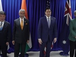 Quad foreign ministers in Manila. (X)