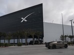 SpaceX stock remained stagnant after a sharp fall as investors await Tesla earnings (Photographer: Gabriel V. Cardenas/Bloomberg)