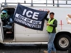 A federal judge in Texas has temporarily barred US Immigration and Customs Enforcement (ICE) from deporting Jose Trinidad Rojas Pliego. (Photo by Mark Felix / AFP)