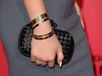 Cartier Love bracelets.