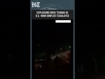 Sounds of Explosions Rocks Tehran As U.S. Strikes On Iran Continues