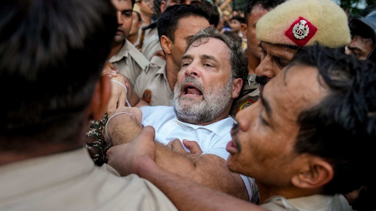 Congress, allies take NEET protest to PM's doorstep; Rahul Gandhi detained: 'Modi won't be able to escape' | India News