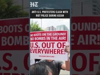 Anti-U.S. Rally Turns Violent During ASEAN Summit in Philippines: 'Rubio Not Welcome...'