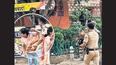 A still from a video circulated widely on social media. A still from a video circulated widely on social media.