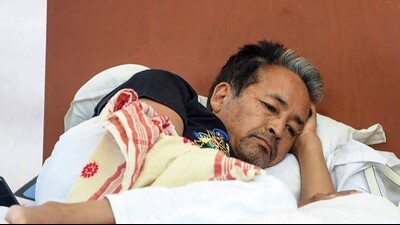 Climate activist Sonman Wangchuk has been on an indefinite fast since June 28 at Jantar Mantar, where the CJP has been protesting over the alleged NEET-UG paper leak and demanding Union education minister Dharmendra Pradhan’s resignation. (File) Climate activist Sonman Wangchuk has been on an indefinite fast since June 28 at Jantar Mantar, where the CJP has been protesting over the alleged NEET-UG paper leak and demanding Union education minister Dharmendra Pradhan’s resignation. (File)