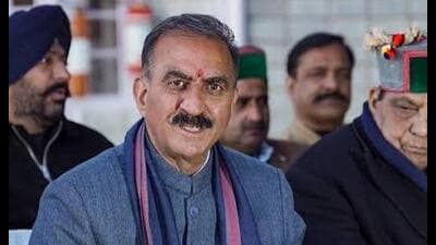 Himachal Pradesh chief minister Sukhvinder Singh Sukhu. (File)