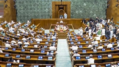 The government had urged Speaker Birla to convene a meeting of all parties to decide on the rule, date and duration of the debate. (File Photo/ Sansad TV via PTI)