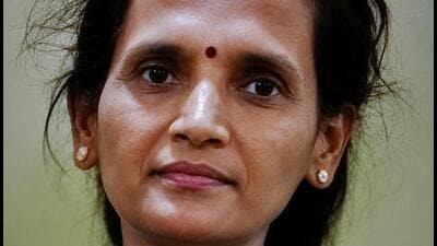 Sangeeta Chandanshive’s body was found dumped along Mumbai-Nahsik highway on July 15. (Praful Gangurde/HT Photo) Sangeeta Chandanshive’s body was found dumped along Mumbai-Nahsik highway on July 15. (Praful Gangurde/HT Photo)