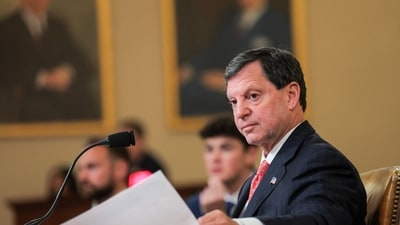 Social Security Commissioner Frank Bisignano is facing criticism after Democratic senators accused the agency of sending misleading emails to retirees about tax breaks. (Photo by Anna Moneymaker / GETTY IMAGES NORTH AMERICA / Getty Images via AFP) (Getty Images via AFP)