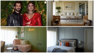 A look inside Anushka Ranjan and Aditya Seal's home in Mumbai. A look inside Anushka Ranjan and Aditya Seal's home in Mumbai.