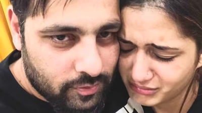 Badshah with Isha.