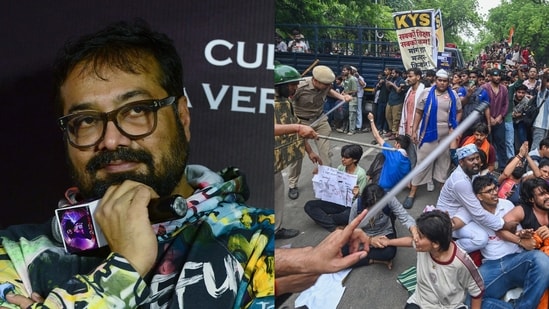 Anurag Kashyap backs CJP-led protest in Delhi.