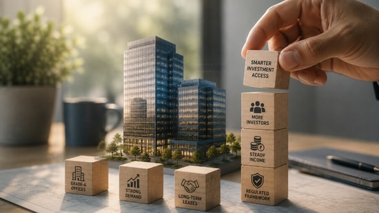 Commercial real estate is gradually evolving from a workplace asset into an increasingly accessible investment opportunity.