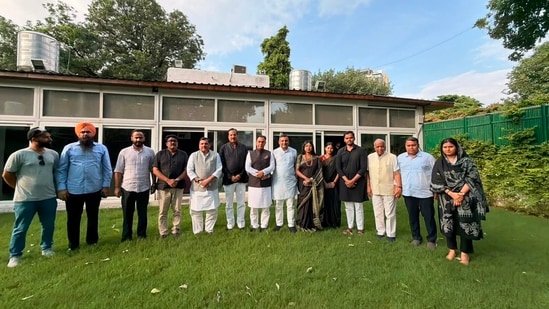 The Opposition MPs also handed over a letter addressed to Wangchuk, expressing their support for his efforts and requesting him to withdraw his fast.