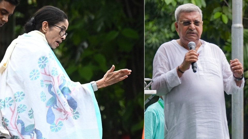 মমতা বন্দ্যোপাধ্যায়ের সঙ্গে 'কথা কাটাকাটির' ঘটনায় মর্মাহত, জানালেন কল্যাণ বন্দ্যোপাধ্যায়। (ছবি সৌজন্যে, সমীর জানা/হিন্দুস্তান টাইমস এবং পিটিআই)