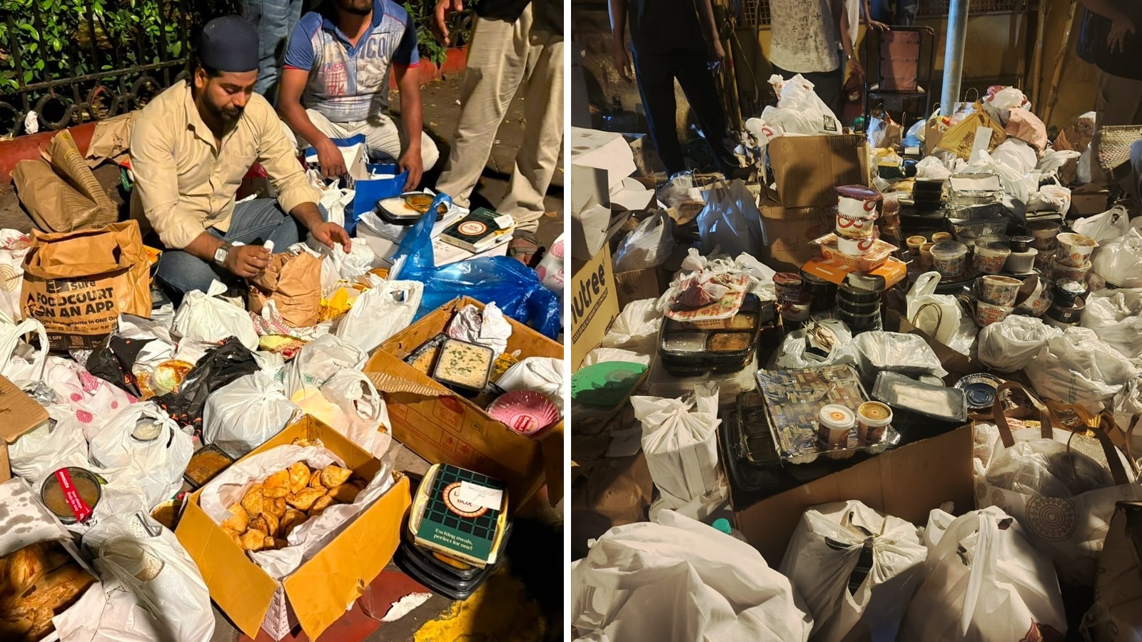 Food and medicine distribution points have been set up at the CJP protest site in Delhi. (HT Photos) Food and medicine distribution points have been set up at the CJP protest site in Delhi. (HT Photos)