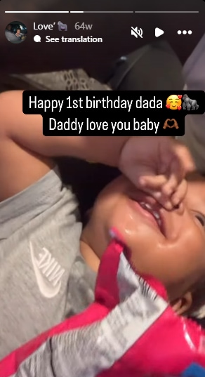Leveon Moss' Instagram Highlights suggest that his younger son's birthday is celebrated around April each year. (Instagram) Leveon Moss' Instagram Highlights suggest that his younger son's birthday is celebrated around April each year. (Instagram)