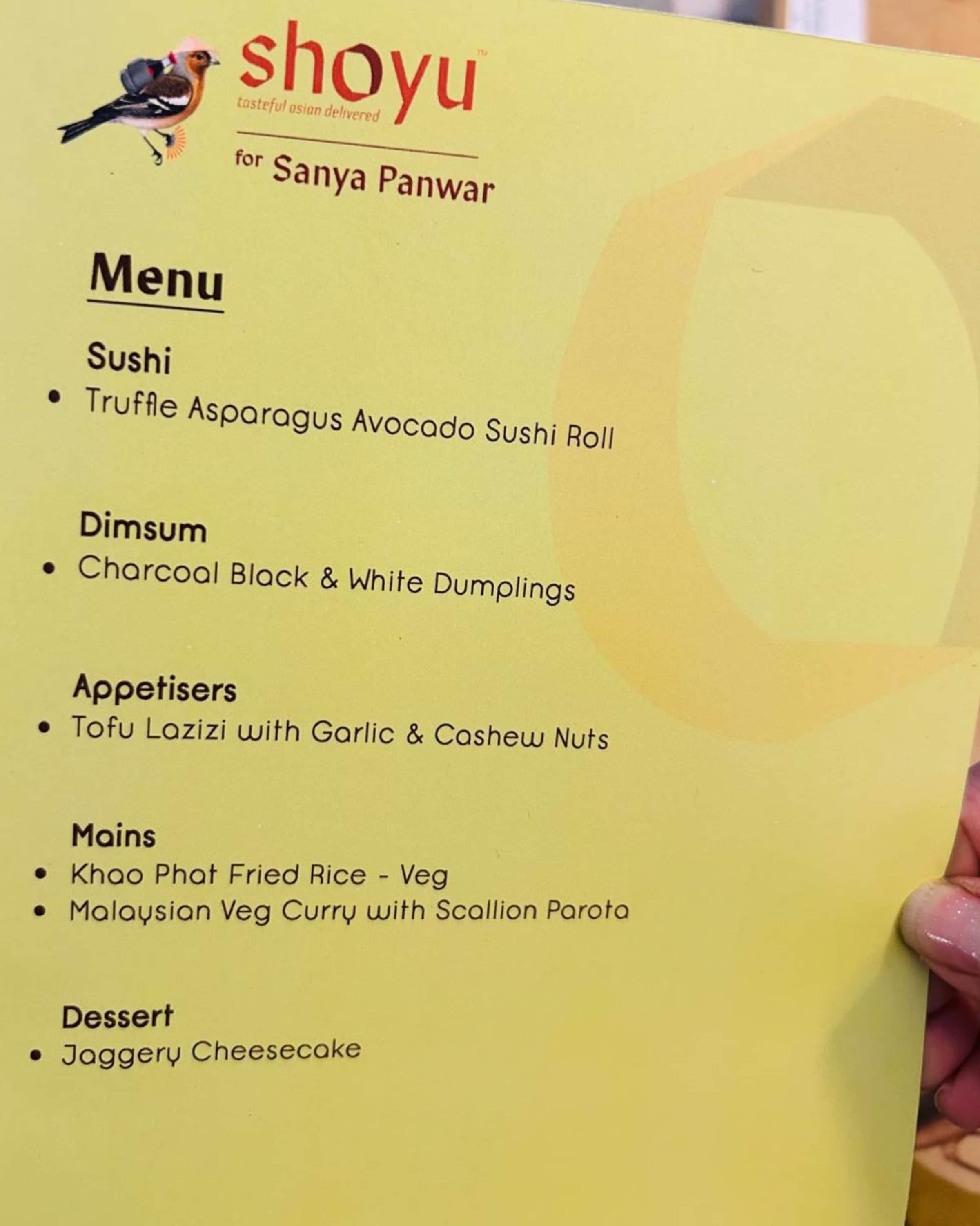 A glimpse of the Pan-Asian feast from Shoyu. (Pic: Sanya Panwar) A glimpse of the Pan-Asian feast from Shoyu. (Pic: Sanya Panwar)