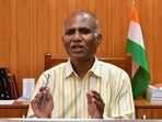 Chief Electoral Officer S Chockalingam (HT Photo)