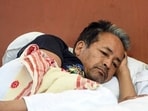Climate activist Sonman Wangchuk has been on an indefinite fast since June 28 at Jantar Mantar, where the CJP has been protesting over the alleged NEET-UG paper leak and demanding Union education minister Dharmendra Pradhan’s resignation. (File)