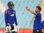 Shubman Gill and Gautam Gambhir don't appear to have much faith in Kuldeep Yadav.(AP Photo/Manish Swarup)