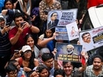 Opposition parties accused the police of intimidating students protesting over the exam irregularities. (HT PHOTO/Representative)