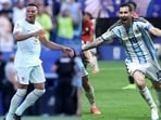 Kylian Mbappe for France and Lionel Messi for Argentina.