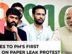 CJP replies to PM Modi's first reaction on paper leak protest