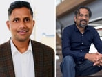 Vijay Rayapti (L) is the co-founder and CEO of Atomicwork, while Sridhar Vembu (R) is the founder and former CEO of Zoho.