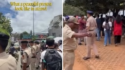 Protest videos from Mizoram and Bengaluru go viral: ‘So peaceful and clean’ Protest videos from Mizoram and Bengaluru go viral: ‘So peaceful and clean’