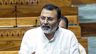 The BJP MP stated that students have been using the paper leak as an excuse to convince their parents that they are studying hard. (Sansad TV/ANI Video Grab) The BJP MP stated that students have been using the paper leak as an excuse to convince their parents that they are studying hard. (Sansad TV/ANI Video Grab)
