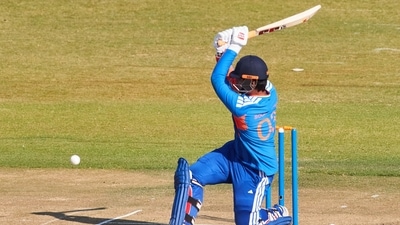Vaibhav Sooryavanshi struck four sixes and four fours in an 18-ball 50, India cruised to 126-3 with 40 balls to spare. (AFP) Vaibhav Sooryavanshi struck four sixes and four fours in an 18-ball 50, India cruised to 126-3 with 40 balls to spare. (AFP)