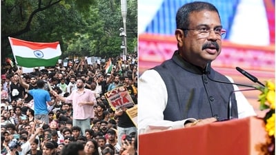 Nearly 30 years later, Dharmendra Pradhan is now at the other end of the spectrum. Since the leak of the NEET UG paper, the Education Minister has continued to face calls to resign. (file)